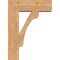Ekena Millwork Legacy Block Smooth Bracket w/ Offset Brace, Western Red Cedar, 7 1/2"W x 22"D x 30"H BKT0806X22X30LEC05SWR - alternate 3